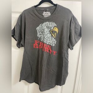 Pebby Forevee Free Spirit Graphic Side Slit T-Shirt